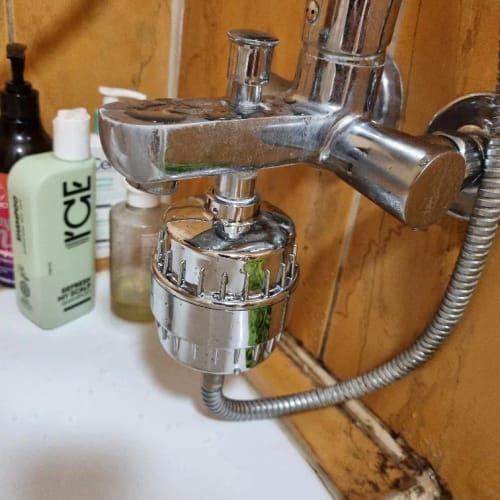 Customer photo review of Tubo™ Shower filter