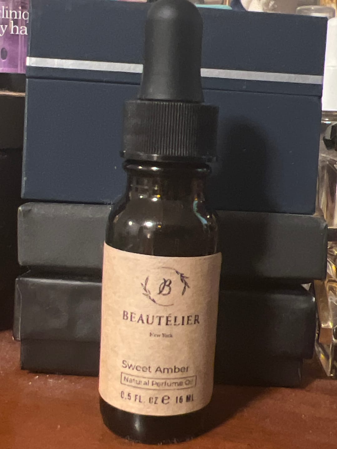 Customer photo review of Sweet Amber Perfume Oil