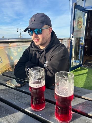Customer photo review of Carl Cox Motorsport Hoodie