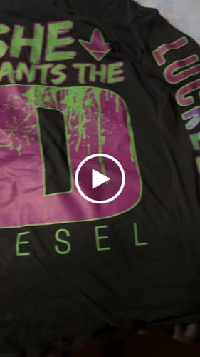 Customer video review of She Wants The Diesel | Long Sleeve | Halloween Edition