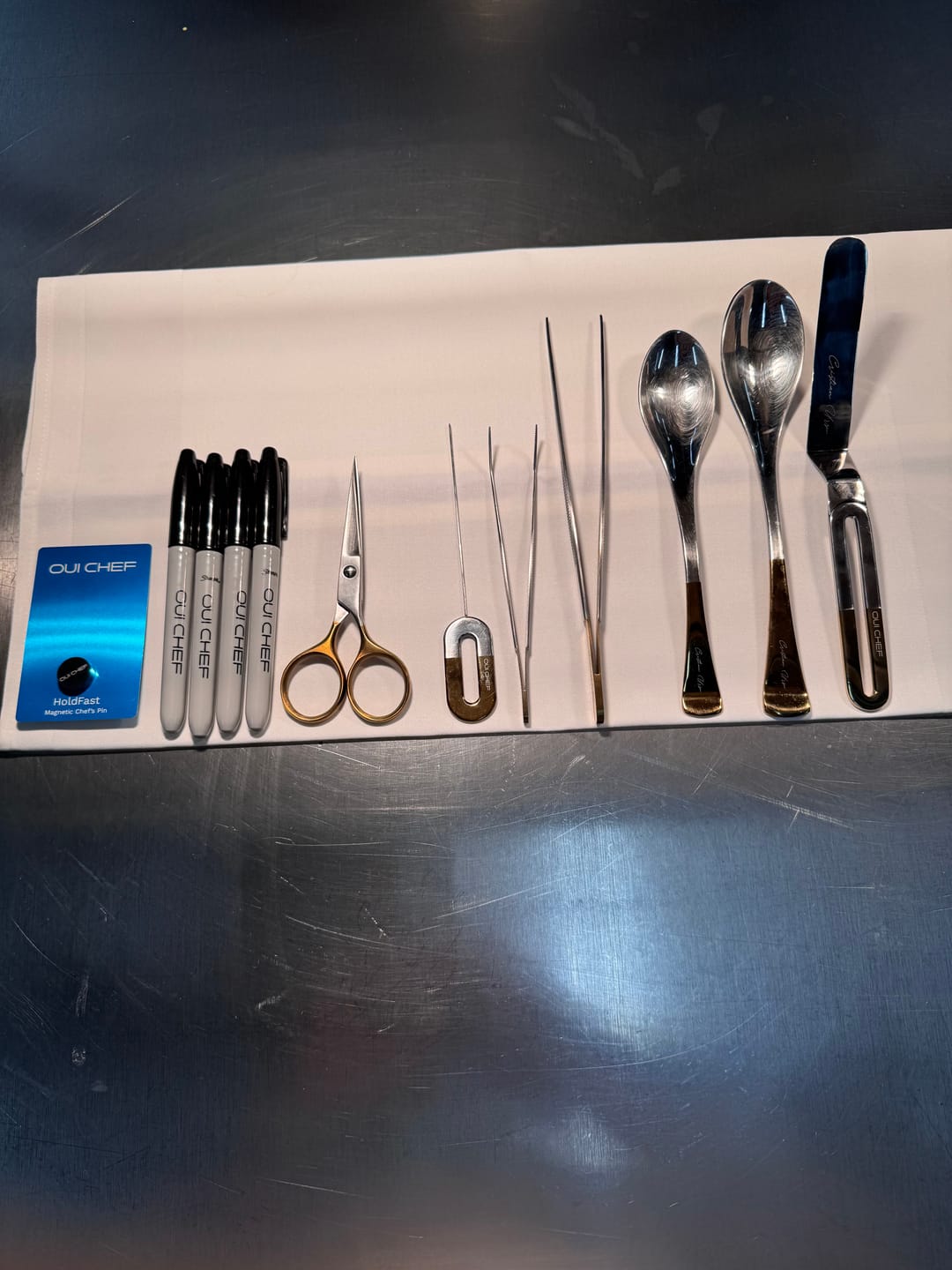 Customer photo review of LiftOff Chef's Palette Knife