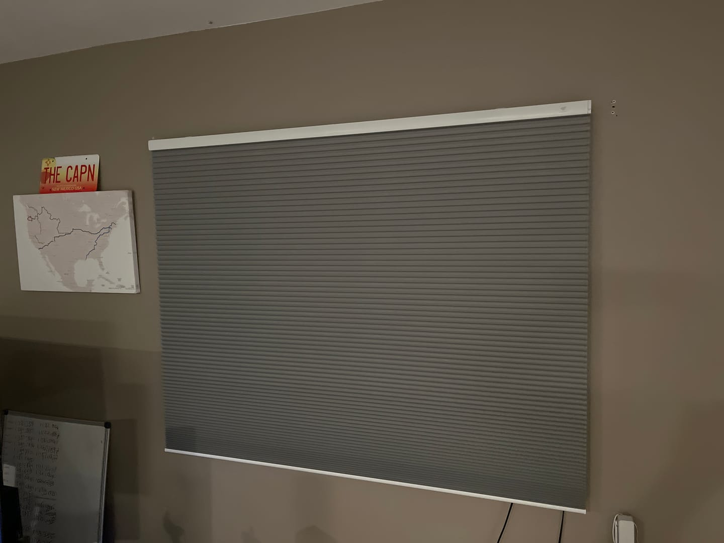 Customer photo review of SmartWings Motorized Blackout Cellular Shades Nowa
