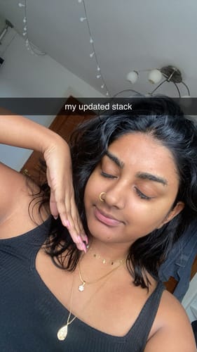Customer photo review of Goddess Lakshmi Necklace