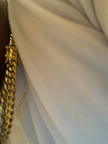 Customer photo review of 6mm 14K Gold IP Premium Miami Cuban Chain