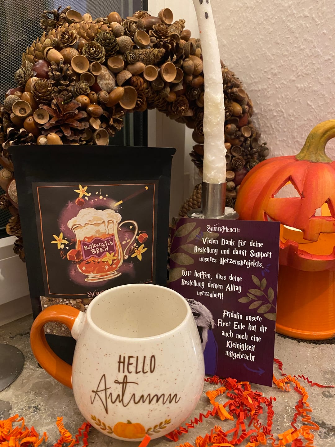 Customer photo review of Herbst-Tasse – Keramiktasse mit Herbstmotiv