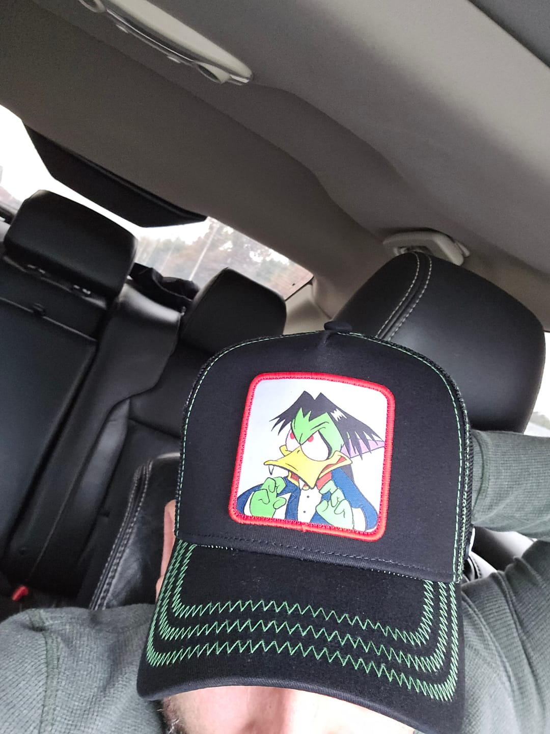 Customer photo review of OVERLORD X Count Duckula: Duckula Trucker Cap