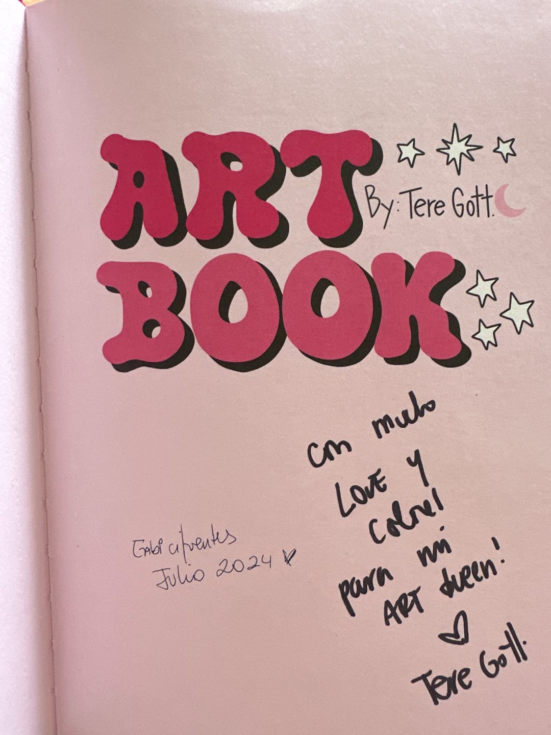 Customer photo review of ARTBOOK