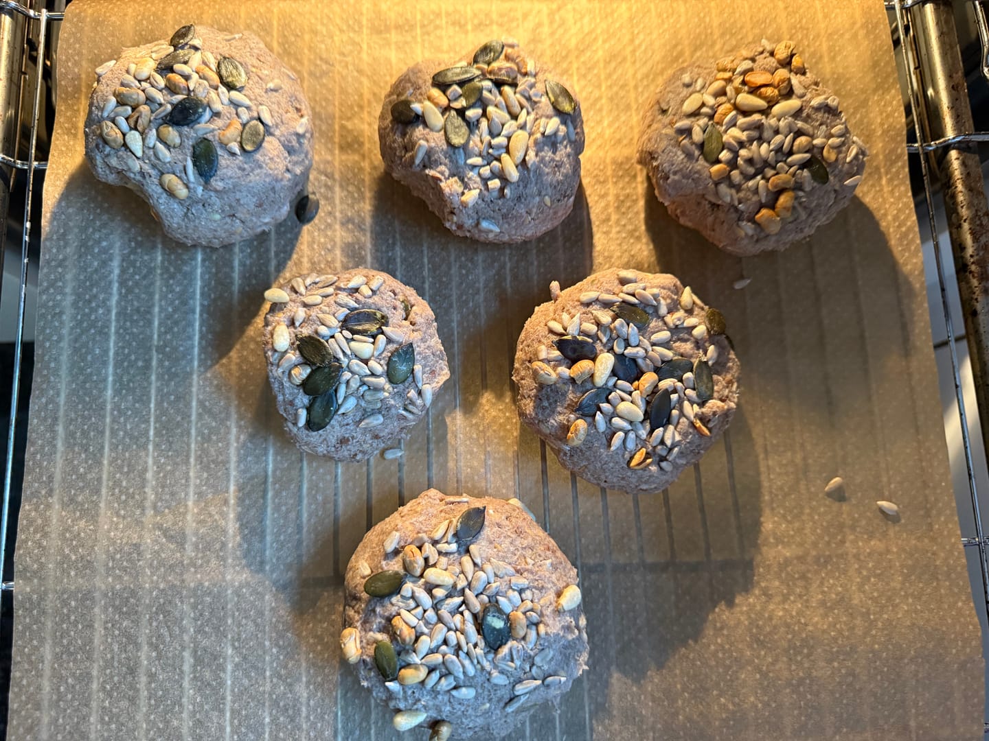 Customer photo review of LOWER-CARB BACKMISCHUNG – für Brötchen, Bagel & Brot-Alternative