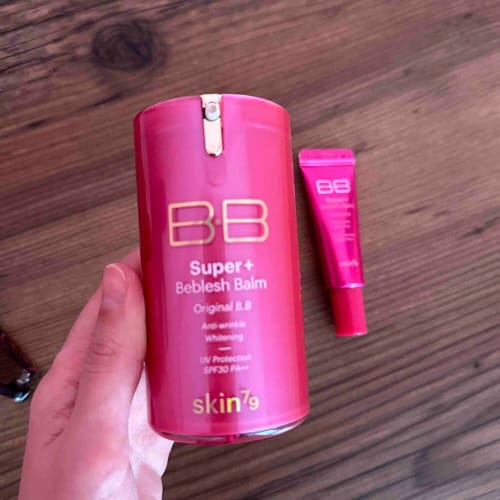 Customer photo review of Skin79 Super Plus Beblesh Balm  SPF30 PA++ (Pink) 40ml