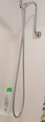 Customer photo review of 72 Inch Replacement Shower Hose