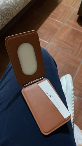 Customer photo review of CardDock MagSafe Wallet