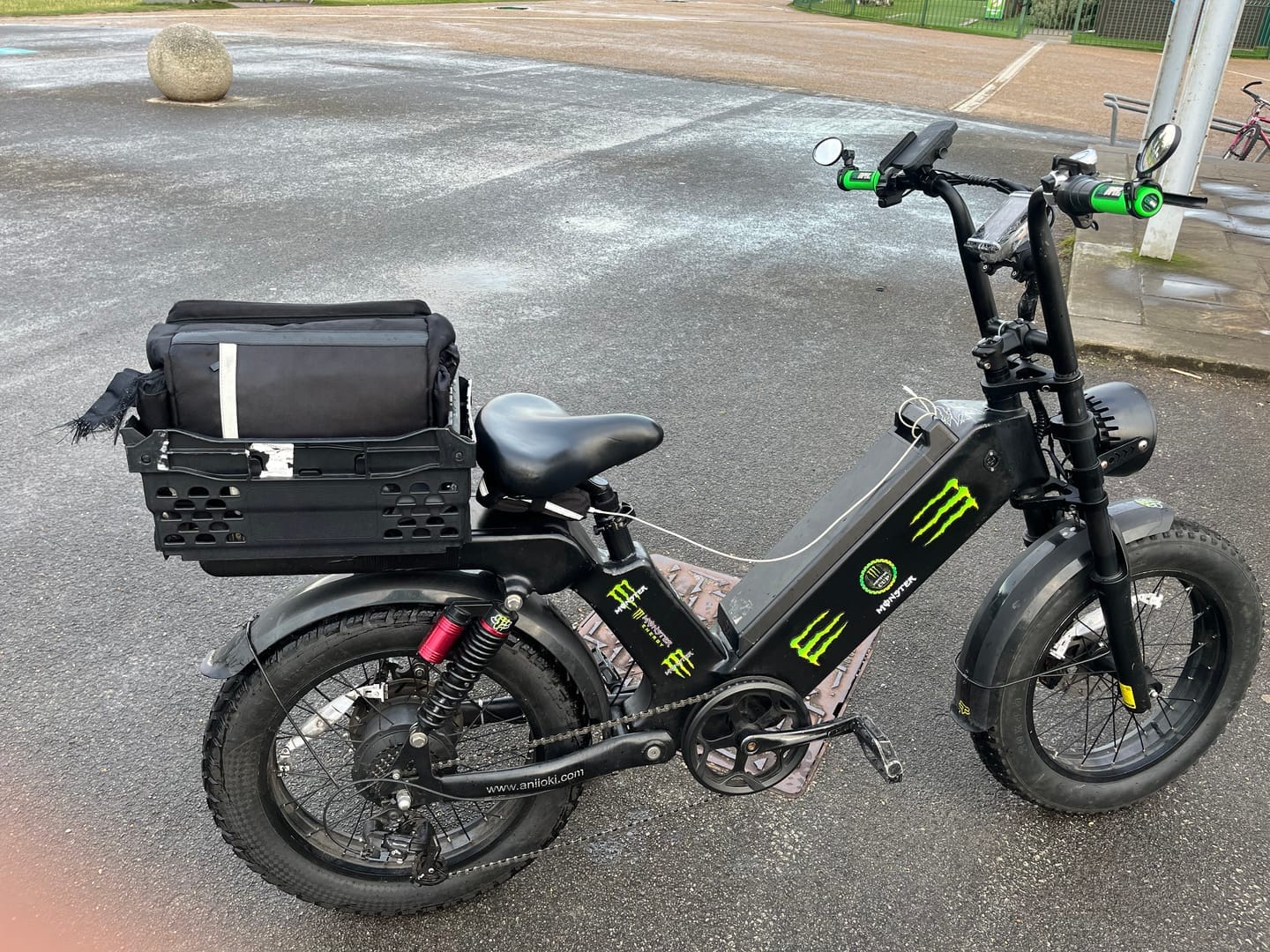 Customer photo review of AQ177 Pro Max 52V eBike
