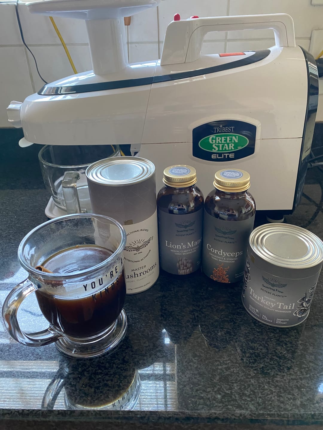 Customer photo review of Organic Cordyceps (Powder & Capsules)