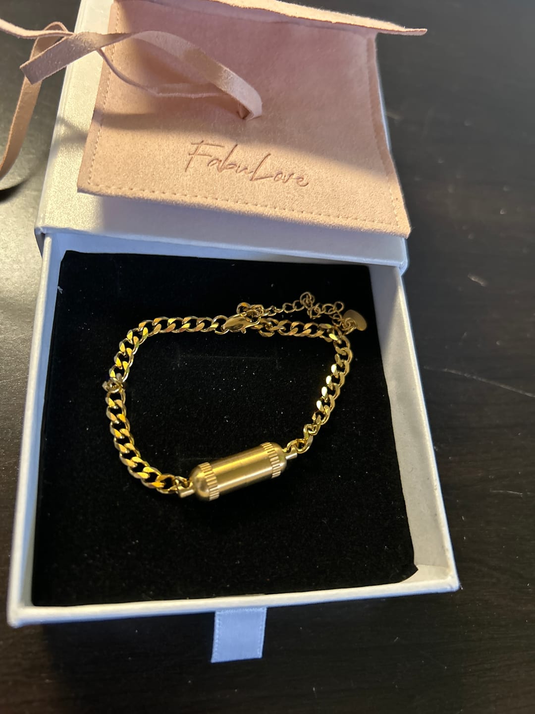 Customer photo review of Manifestation Capsule Bracelet
