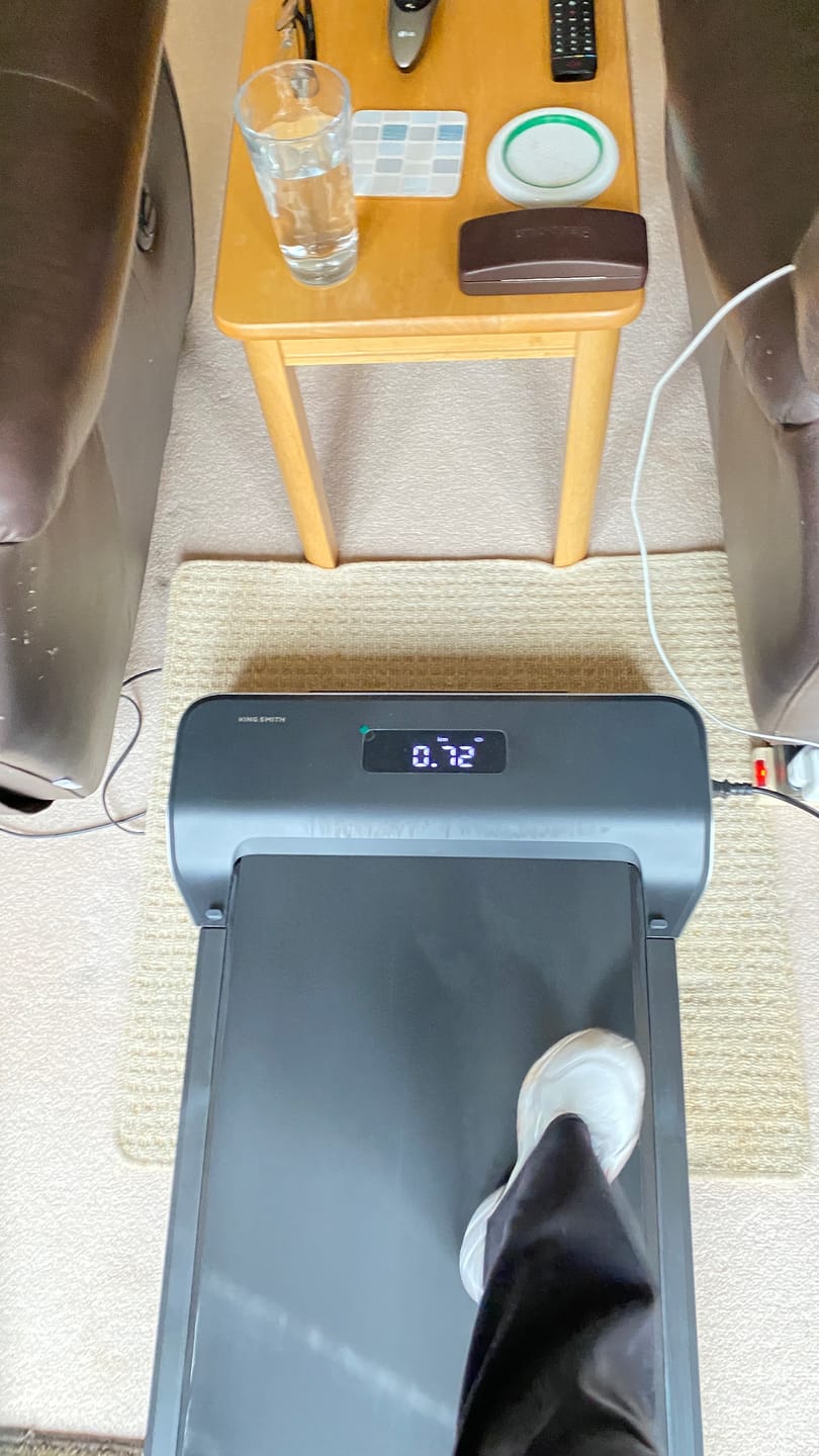 Customer photo review of WalkingPad Z1 Lightest Foldable Walking Treadmill 3.72MPH 242 lbs