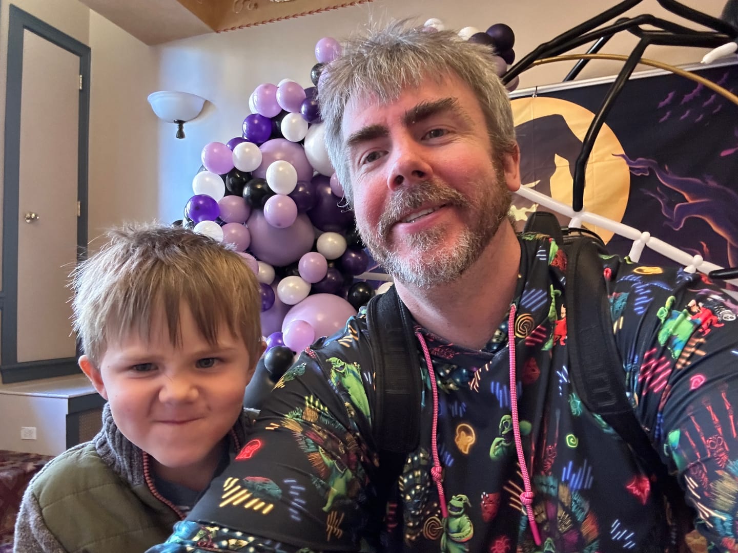 Customer photo review of Disney Tim Burton's Nightmare Before Christmas "Oogie's Turn to Boogie" – Performance Hoodie