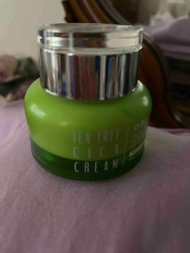 Customer photo review of Orjena Tea Tree Cica Cream 50ml