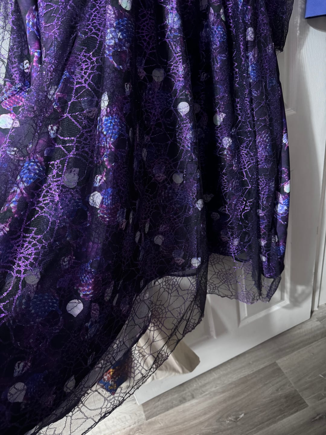 Customer photo review of Spider Web Net Fabric