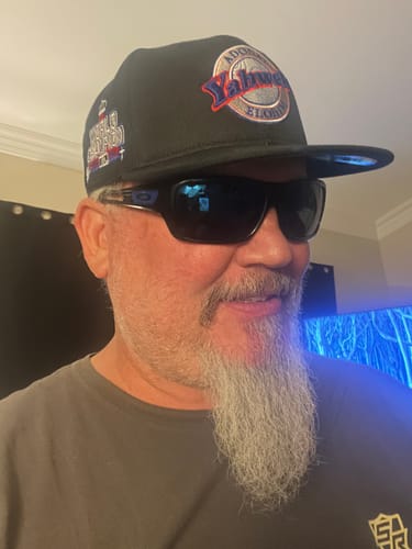 Customer photo review of [PRE-ORDER - SHIPS OCTOBER 28TH] - Yahweh Fitted Hat - Black/USA