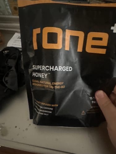 Customer photo review of (15-Pack) SuperCharged Honey Packets