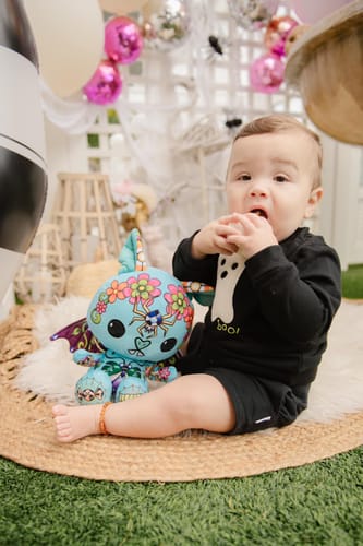 Customer photo review of Sapphire the Bat Plushie