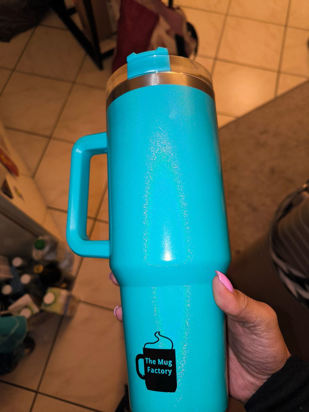 Customer photo review of Shiny Bottle - Gobelet isotherme