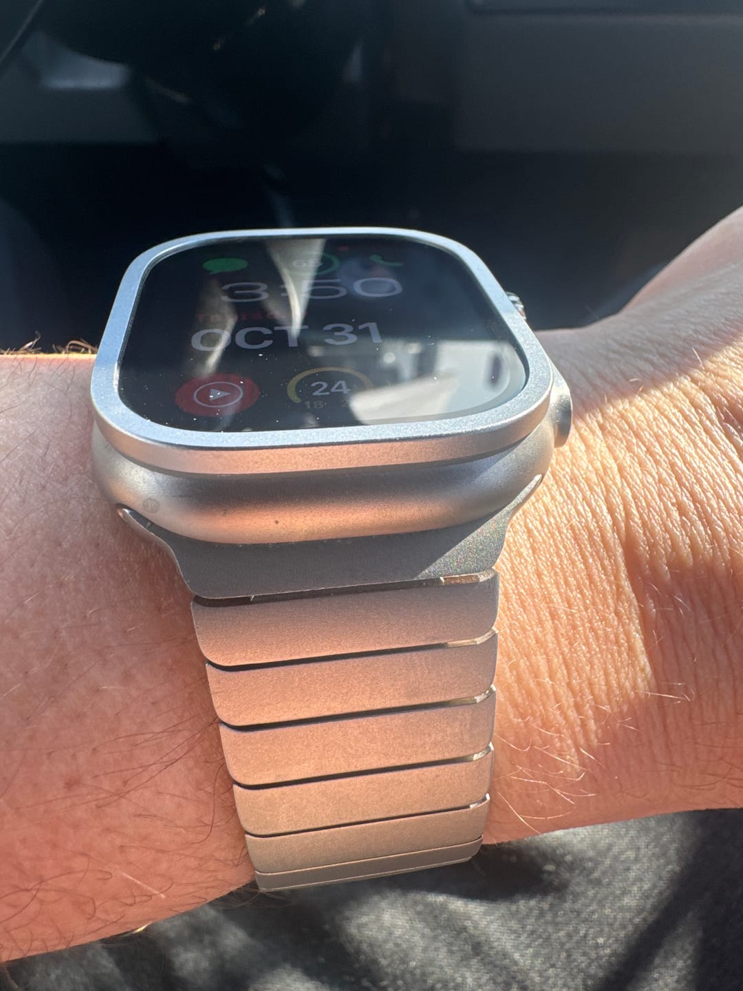 Customer photo review of Titanium Bracelet MG