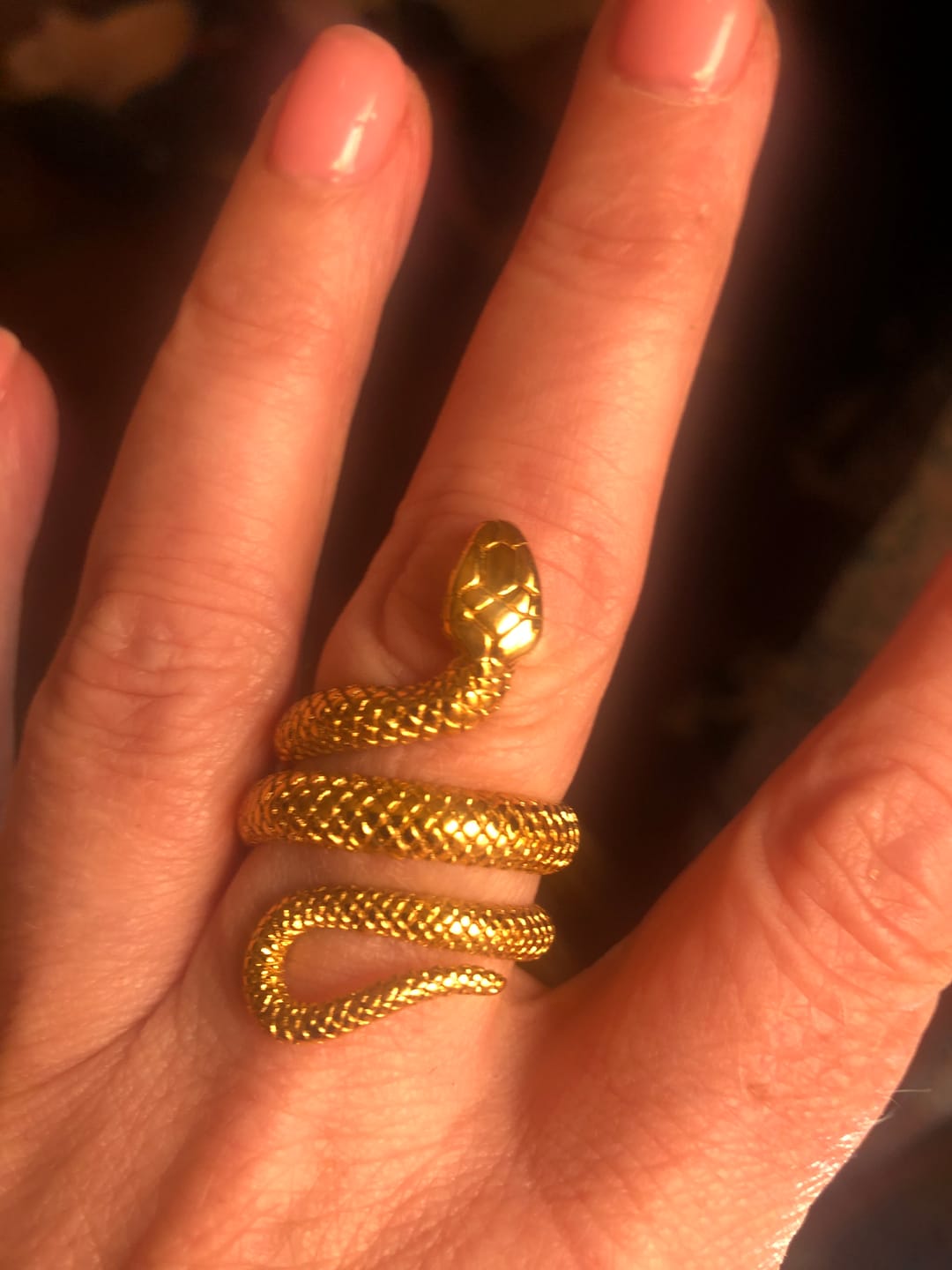 Customer photo review of SERPENT GOLD.