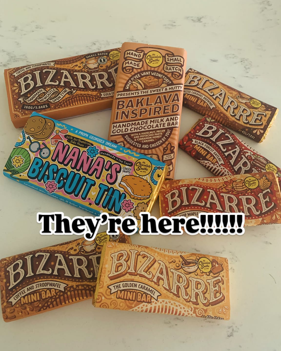 Customer photo review of Baklava Inspired What D' Yee Want Wednesday Chocolate Bar 145g