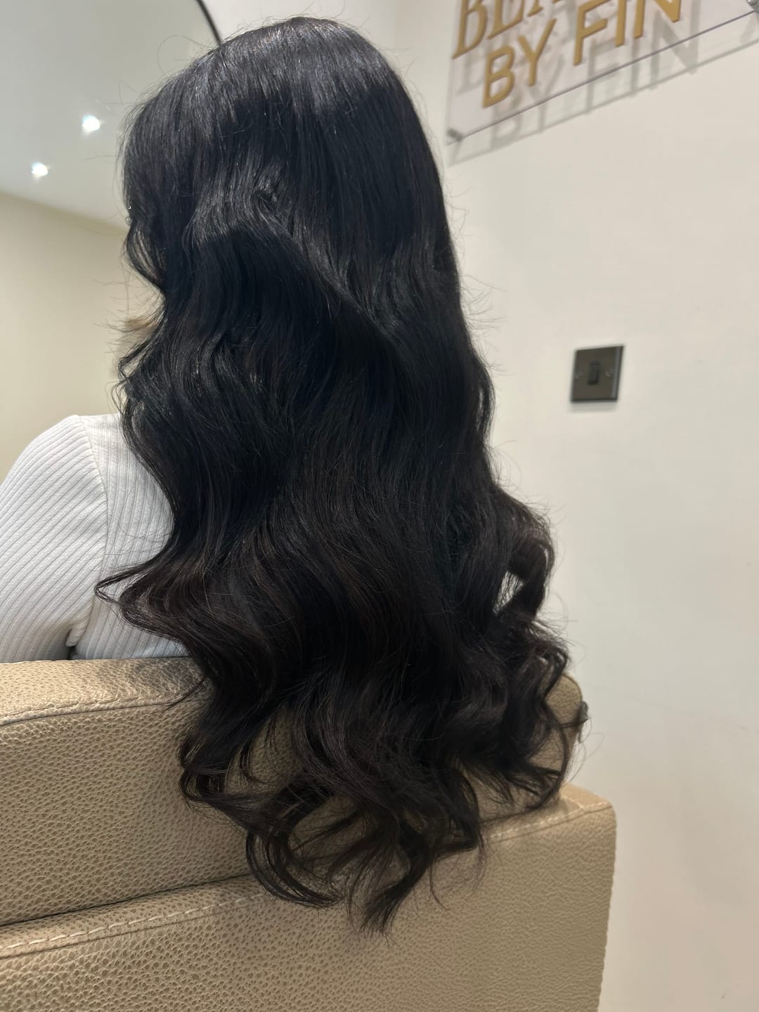 Customer photo review of 20" Invisible Tapes - Colour #1B/2
