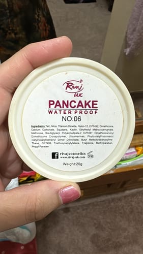Customer photo review of Rivaj Pancake Compact Powder