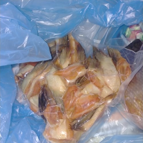 Customer photo review of Smoked King Salmon Wings 200G