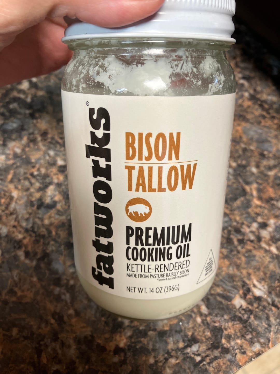 Customer photo review of Japanese Wagyu Tallow 14 OZ
