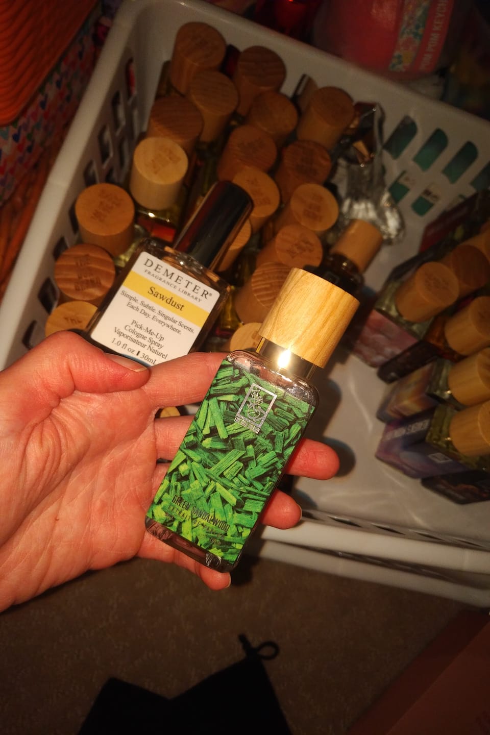 Customer photo review of Green Sandalwood