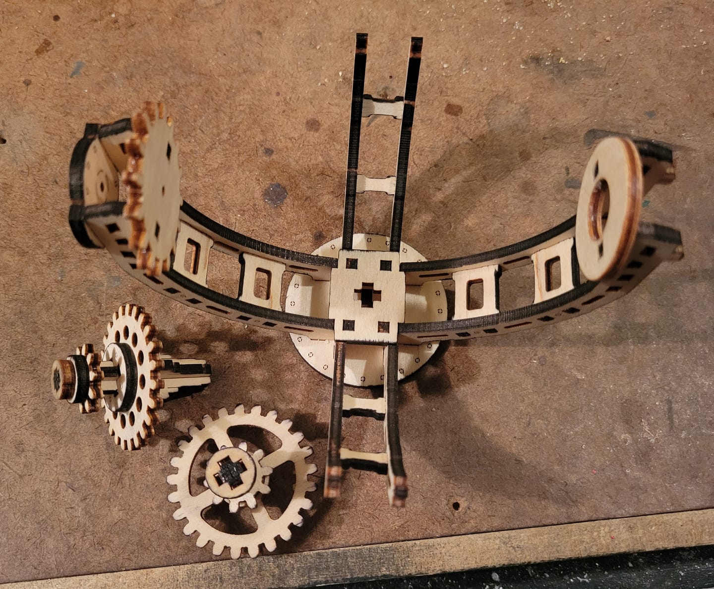 Customer photo review of Rokrgeek Tourbillon Timer 3D Wooden Puzzle