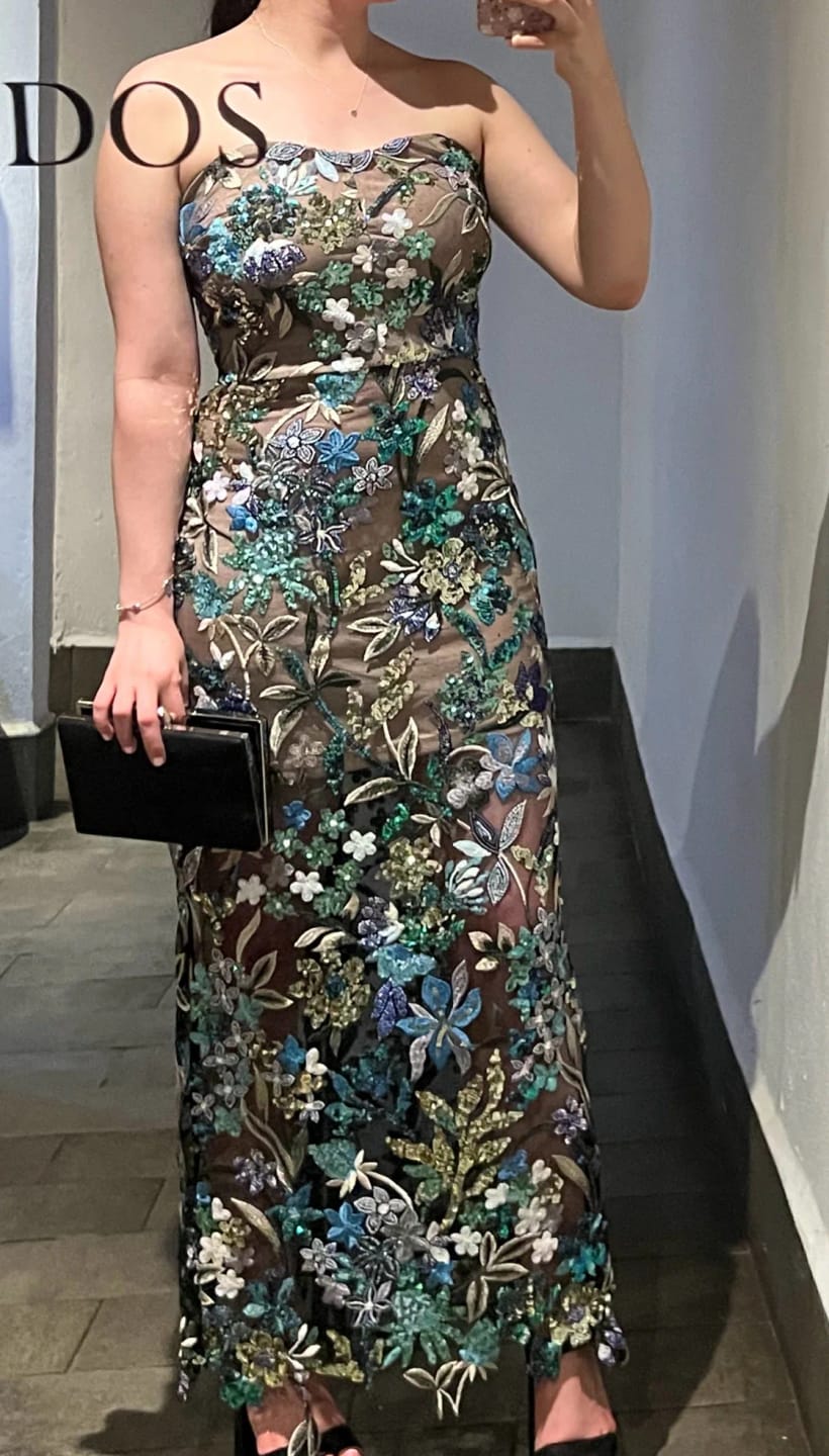 Customer photo review of Alissa Maxi Dress