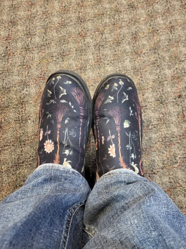 Customer photo review of Herbology Chelsea Boots - Comfy Slip-On - Soft & Water-Resistant Micro-Suede Vegan Shoes