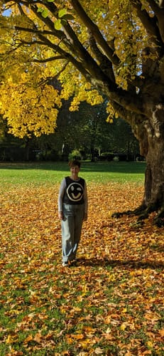 Customer photo review of Old Skool Cotton Tank Top - Charcoal