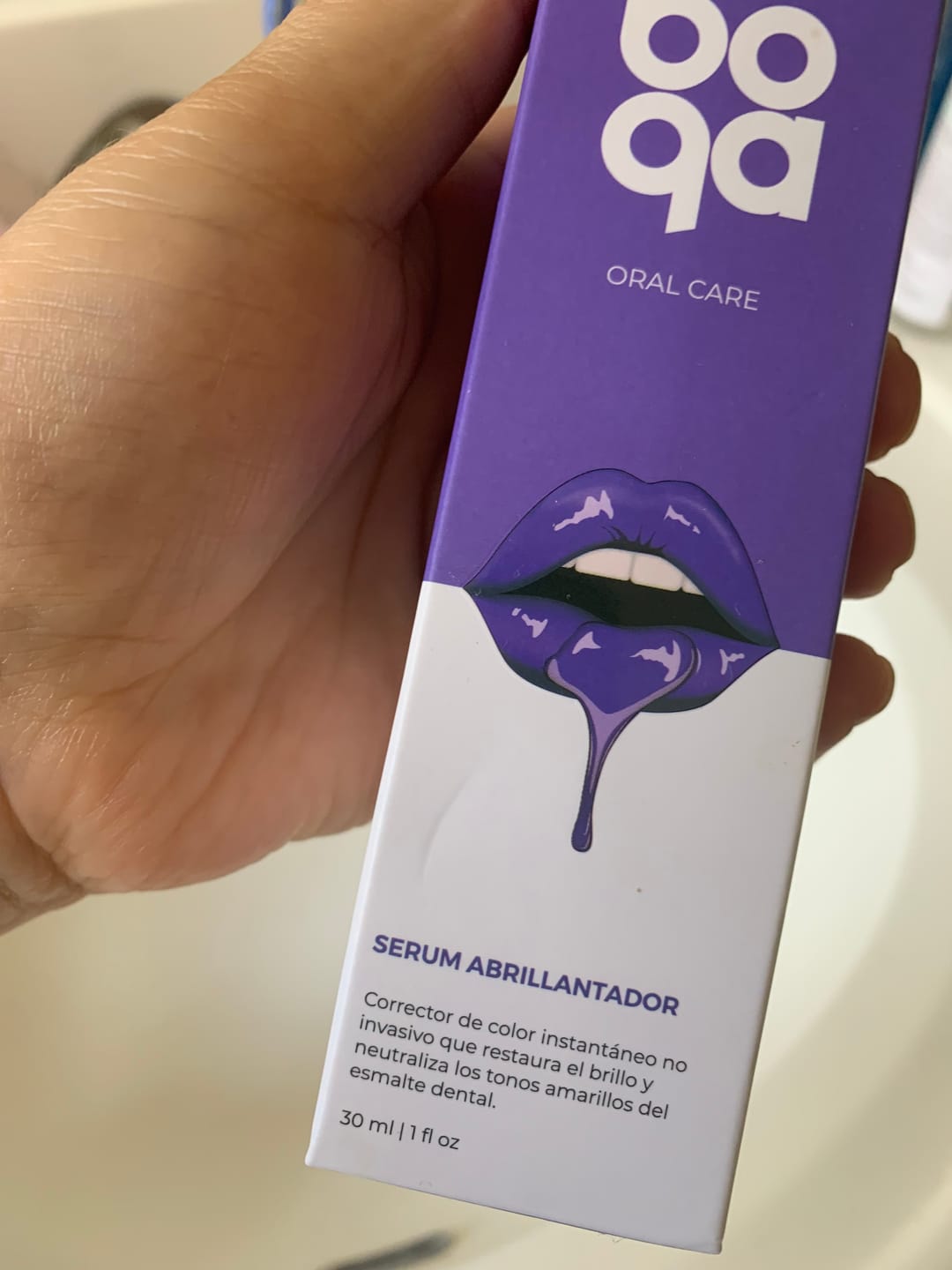 Customer photo review of Serum Abrillantador Boqa®