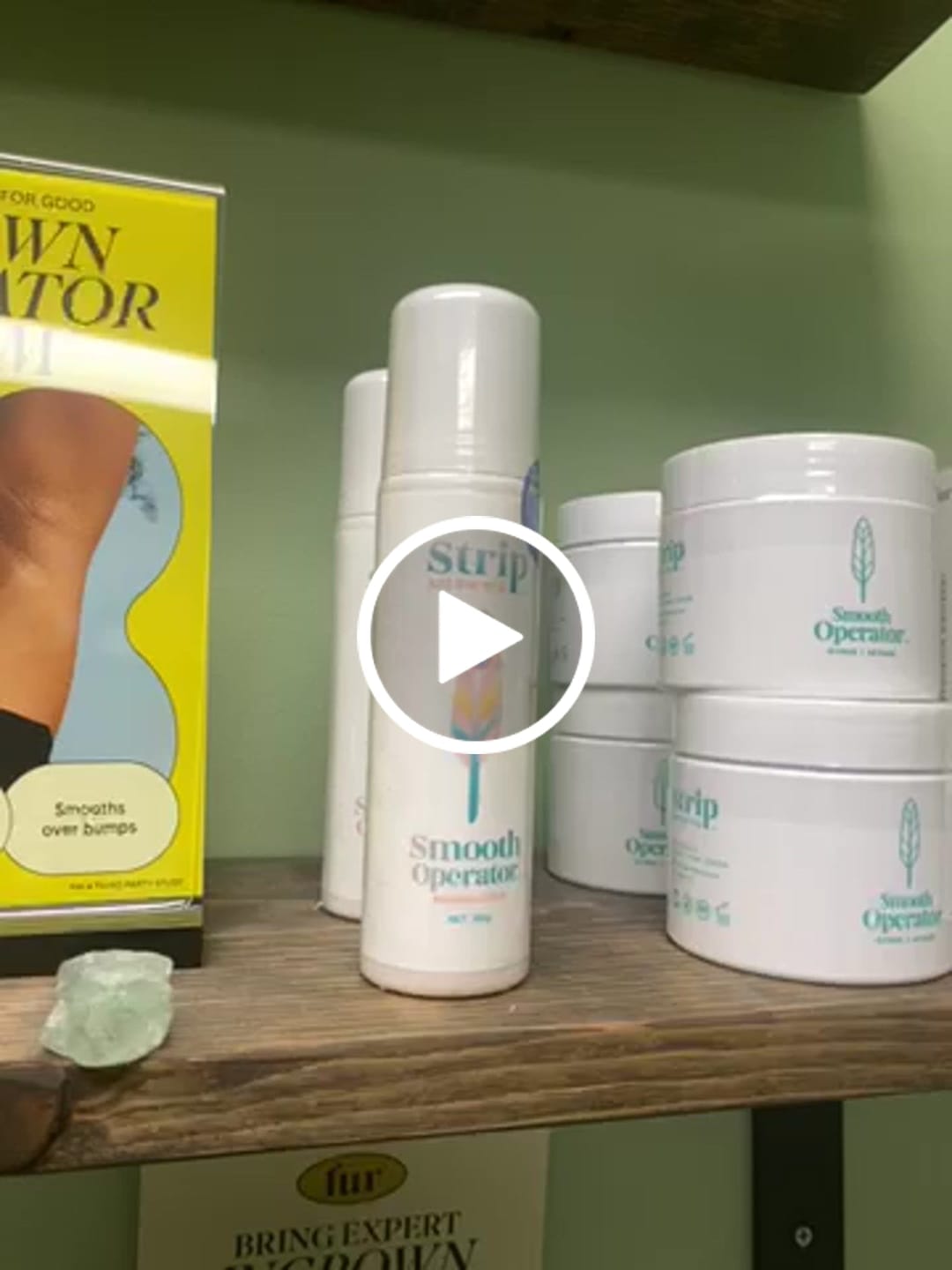 Customer video review of Smooth Operator Ingrown Hair Serum (Roll on & Pad Formula)