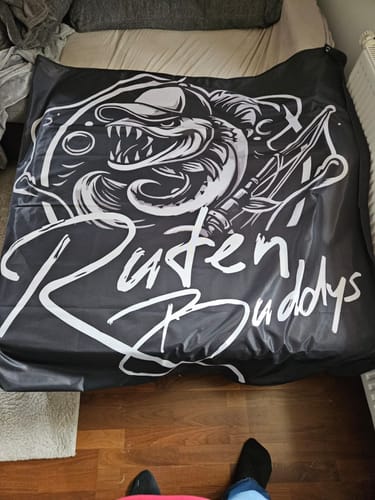 Customer photo review of Fahne inkl. Druck