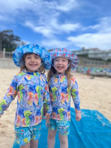 Customer photo review of Flamingo Koala Beach Hat
