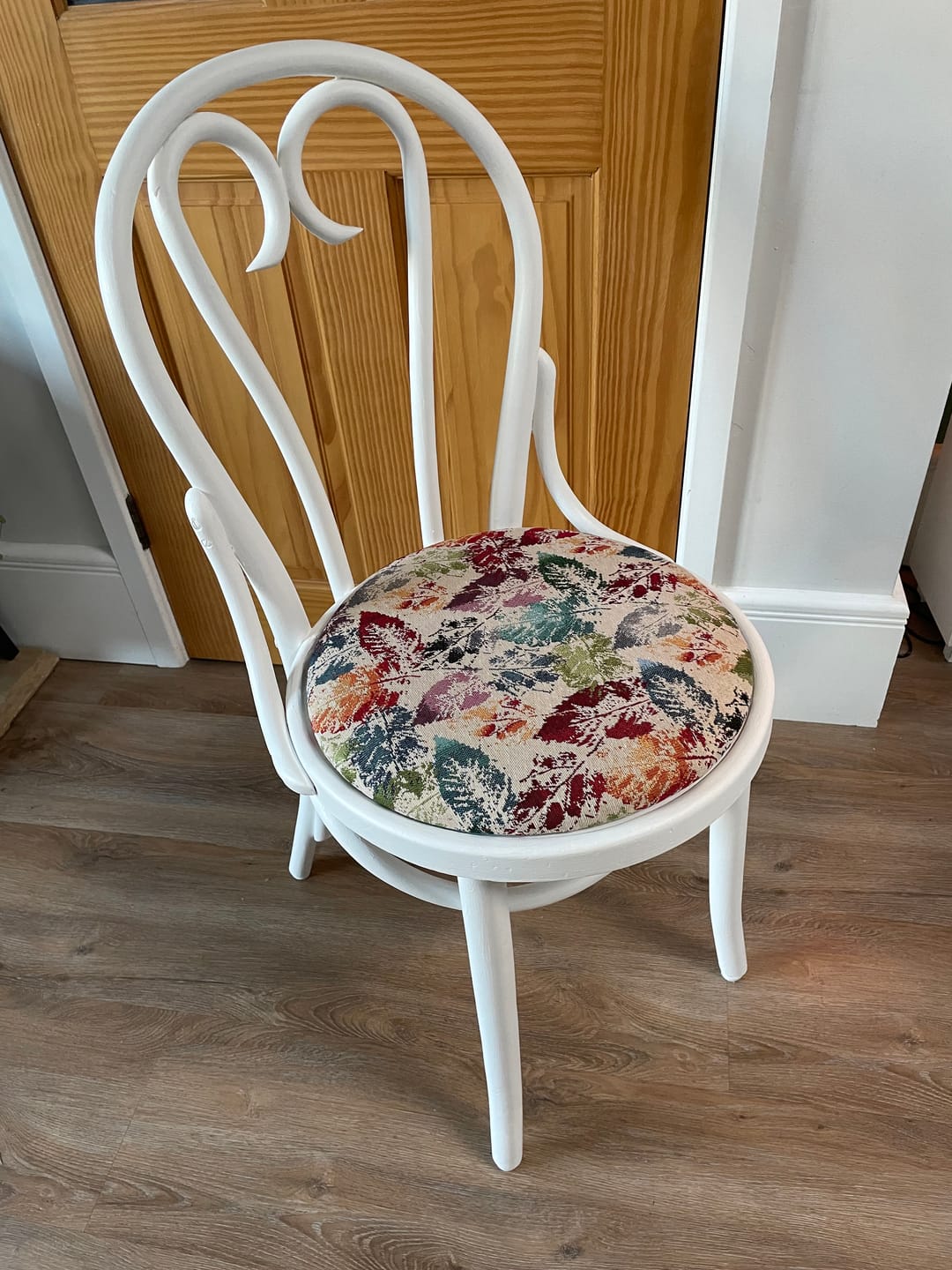 Customer photo review of Autumn Leaves Tapestry Fabric