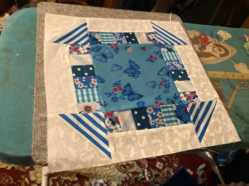 Customer photo review of Mrs Quilty Subscription Box