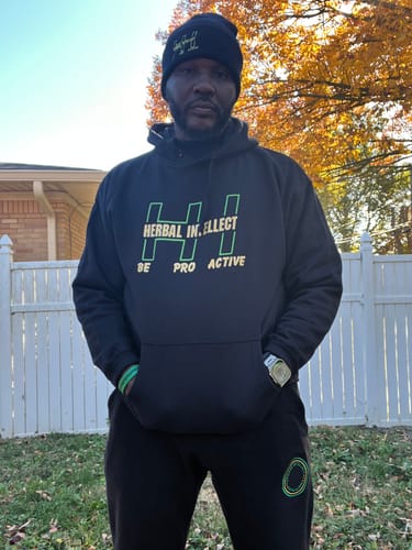 Customer photo review of Limited Edition "Own Lane Bundle"  (Unisex Hoodie &  Pom Pom Beanie)