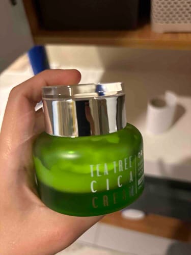 Customer photo review of Orjena Tea Tree Cica Cream 50ml