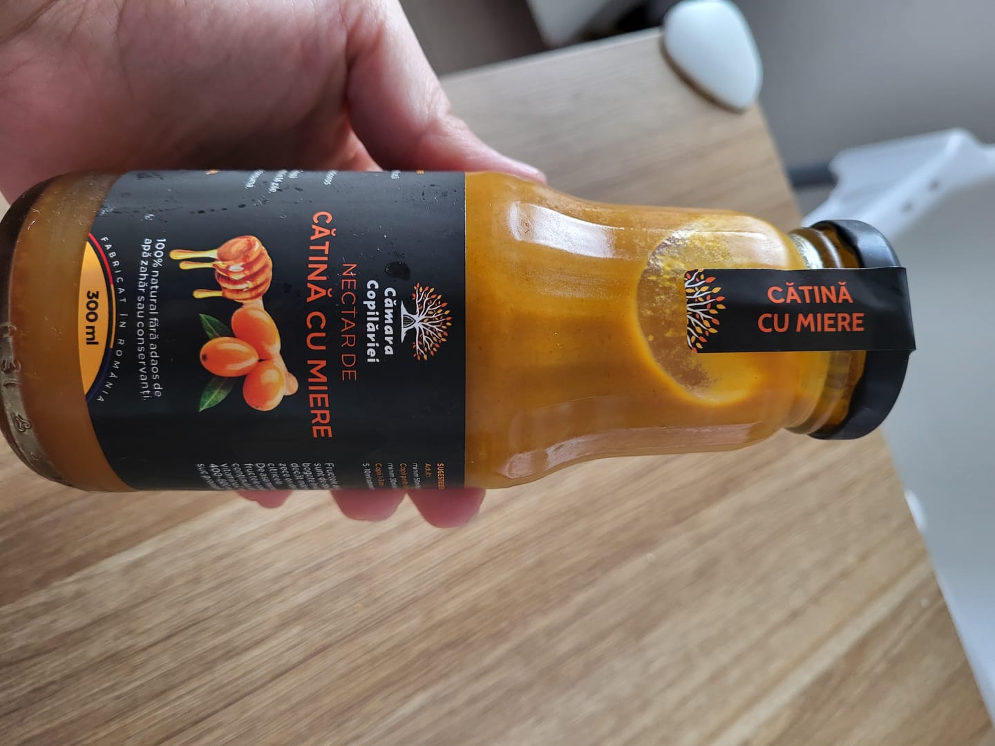 Customer photo review of Nectar de Cătină cu Miere - 5 sticle x 300ml