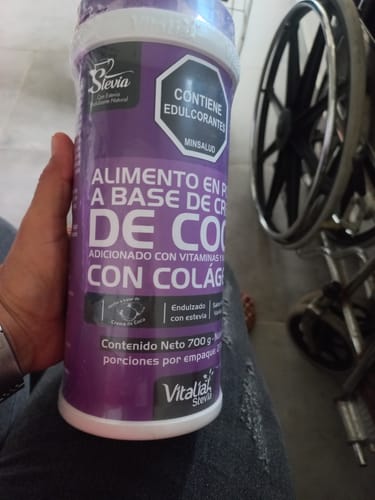 Customer photo review of Batido X 700g - Colágeno Hidrolizado sabor Vainilla-700 g