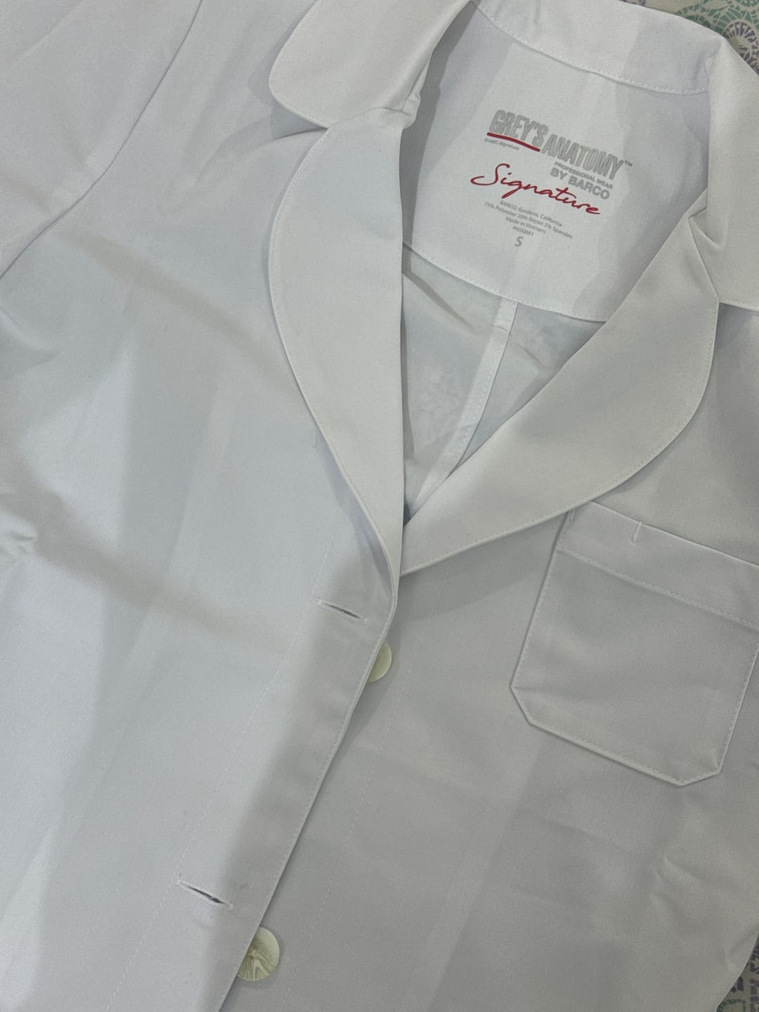 Customer photo review of لابكوت بروك جريز اناتومي ~ Labcoat Brooke Grey's Anatomy ~