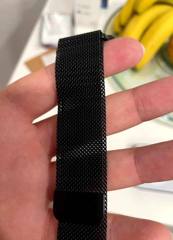 Customer photo review of NEU Apple Watch Metallarmband "Lassana"